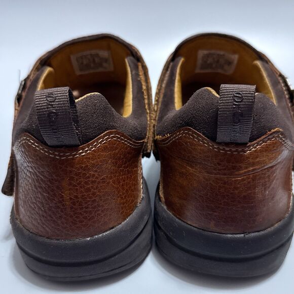Dr Comfort Fisherman Mens Shoes Brown 9820 Diabetic Leather Sandal 11 main image 4